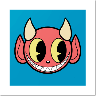 Cartoon Devil Posters and Art